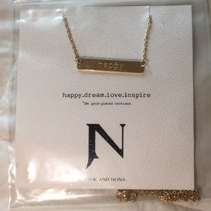 Jook and Nona 18k Gold Plated necklace